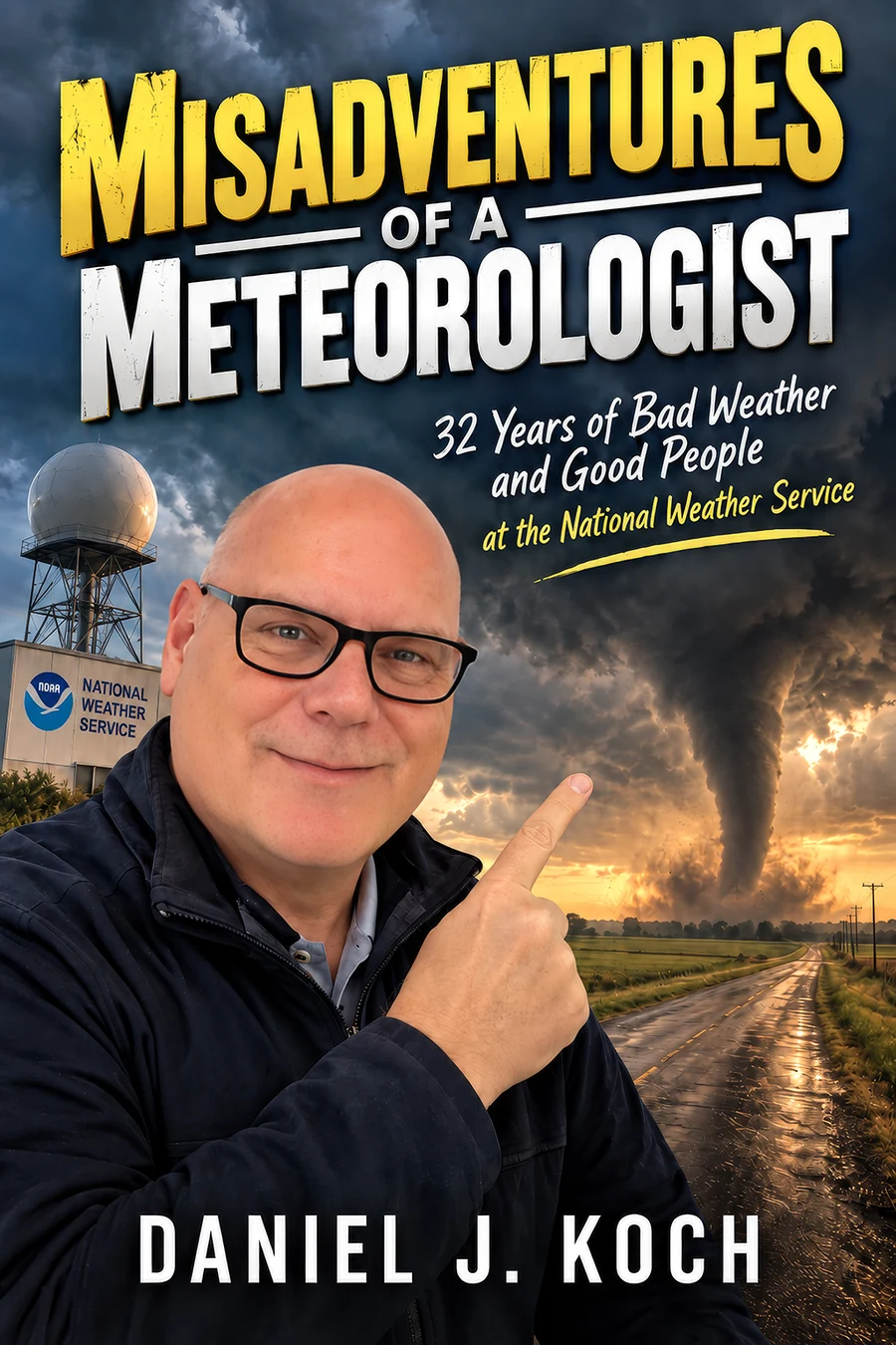 Misadventures of a Meteorologist book cover